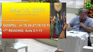 Liturgical Bible Study with Rev. Fr. Francis Gustilo, SDB