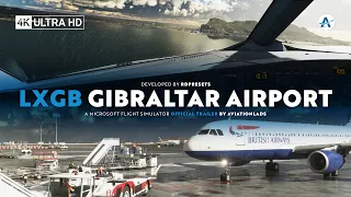 RDPresets - Gibraltar Airport | Microsoft Flight Simulator [Official Trailer]