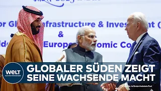 G20-GIPFEL IN INDIEN: Müder Kompromiss im Russland-Streit und Signal an Afrika