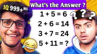 Can You Beat Triggered Insaan's IQ Test Challenge?🤯