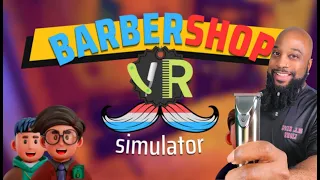 #1049 - Natural Hairstylist Attempts Barbering for the 1st Time | Barbershop Simulator VR