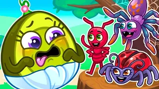 Go Away Bugs ✋ Mosquito Go Away || Funny Stories for Kids by Pit & Penny 🥑