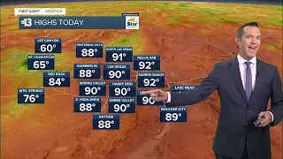 13 First Alert Las Vegas morning forecast | October 13, 2022