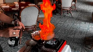 Banana Flambé Chef Recipe  Банановое Фламбе Рецепт От Шефа