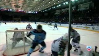 HC Sochi @ Sibir 10/21/2014 Highlights / Сибирь - ХК Сочи 1:2ОТ