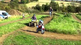 Dodford turn mx track, Fin on his CRF50-1/1