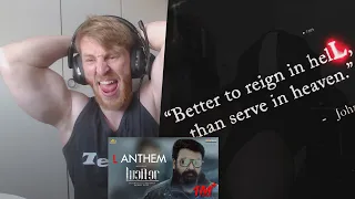 L Anthem | Lucifer | Mohanlal • Reaction By Foreigner (one of the most underrated songs ever!!!)