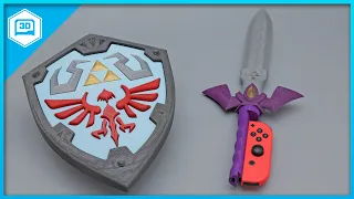 Skyward Sword + Shield #Timelapse #3DPrinting #adafruit