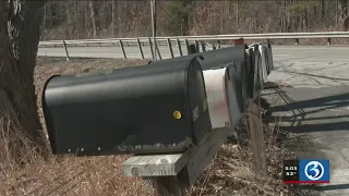 VIDEO: Police investigating after mailboxes stolen in Harwinton and Plymouth