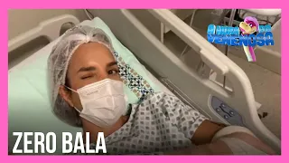 Ivete Sangalo faz cirurgia no braço após cair esquiando