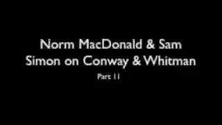 Norm Macdonald & Sam Simon 11/12