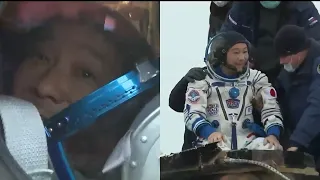 Soyuz MS-20 landing