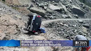 Rollover Crash Closes Black Bear Pass In Telluride