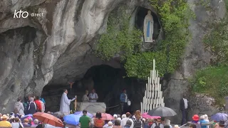 Chapelet du 13 mai 2024 à Lourdes