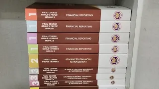 Unboxing my CA Final Books | New Scheme of ICAI |