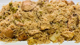 authentic chicken vegetable pulao 😋super tasty and yummy #viral #food #yummy #pulao