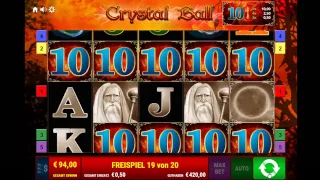 Bally Wulff ■ Crystal Ball ■ Freispiele