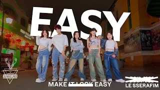 [KPOP IN PUBLIC - PHỐ ĐI BỘ] 'LE SSERAFIM (르세라핌) ‘EASY’' l Dance Cover By F.H Crew From Vietnam