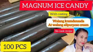 HOW TO MAKE  MAGNUM ICE CANDY  PANG NEGOSYO [ NO COOK RECIPE]BUSINESS IDEAS By  TWEETIEBIRDS VLOG