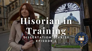 A Day in the Life of a Yale History PhD Student at Oxford Uni | Dissertation Diaries Ep.5