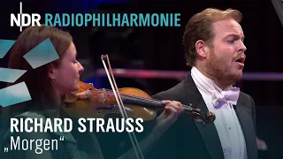 Richard Strauss: "Morgen!" op. 27 with Andrew Staples & Arabella Steinbacher | NDR Radiophilharmonie