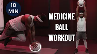 10 Minute Medicine Ball Workout | Boxing Training