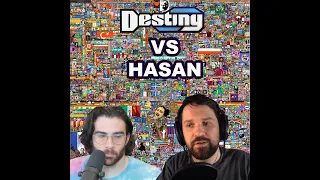 Destiny vs Hasan - The great pixel war of 2022