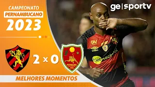 SPORT 2 X 0 PETROLINA | MELHORES MOMENTOS | SEMIFINAL CAMPEONATO PERNAMBUCANO 2023 | ge.globo