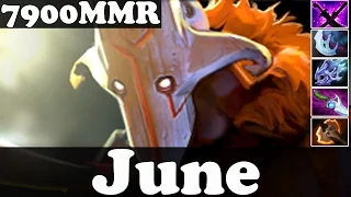 Dota 2 - June 7900 MMR Plays Juggernaut - 2 Games - Ranked Match Gameplay