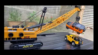 Giant crane | Formation and uses | videos for kids | model car collection