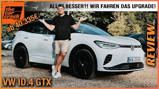 VW ID.4 GTX im Test (2024) Alles besser?! Wir fahren das Upgrade mit 340 PS! Fahrbericht | Review