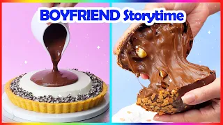 💯 BOYFRIEND Storytime 🌈 Oddly Satisfying Chocolate Cake Decorating Ideas