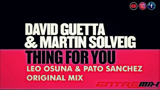 David Guetta & Martin Solveig  - Thing For You (Leo Osuna & Pato Sanchez original mix)