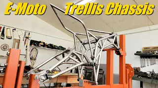 Electric Motorcycle Build - E-Bike - Gen II, Ep 1: Trellis Chassis