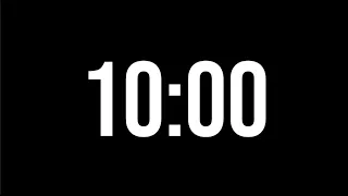 10 Minute Countdown Timer | Minimal