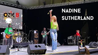 Nadine Sutherland at Afro-Carib Festival 2024 in Miramar, FL | @oziebentertainment