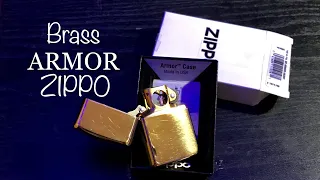 Unboxing Zippo 169 Brass Armor High Polish