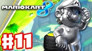 Mario Kart 8 - Gameplay Part 11 - 100cc Star Cup (Nintendo Wii U Walkthrough)