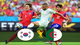 Korea Republic vs Algeria 2014 FIFA World Cup Brazil Match 31