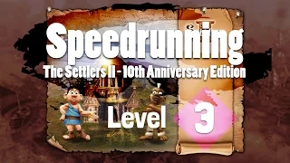 [SPEEDRUN] The Settlers 2 | 10th Anniversary edition | LEVEL 3