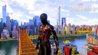 Spider-Man 2 PS5 | Superior Suit | Free Roam and Aggressive Combat Gameplay | Symbiote Takedown