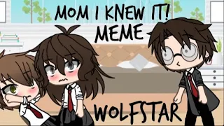 Mom! I Knew It! Meme | Wolfstar | Harry Potter || Tobyisgone ||