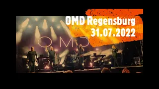 OMD Orchestral Manoeuvres in the Dark Regensburg 31.07.2022 Full Koncert