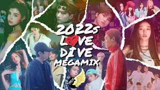 2022 K-POP MEGA MASH-UP : 2022s LOVE DIVE | K-POP YEAR END MEGAMIX by TPDF (210+ SONGS)