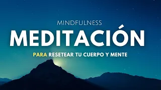 🎧MEDITACIÓN para resetear tu CUERPO y MENTE~Duerme~ ➡️ BODY SCAN 🟣 MINDFULNESS