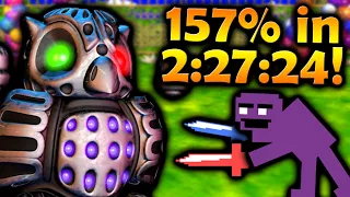 FNAF World SPEEDRUN - 157% in 2:27:24