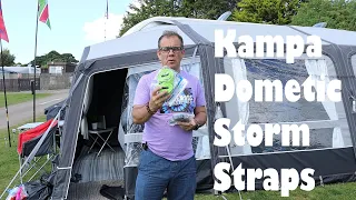 Using Kampa  Dometic Storm Straps