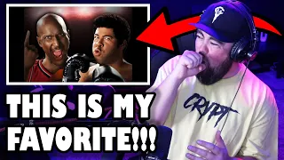 RAPPER REACTS to Michael Jordan vs Muhammad Ali | Epic Rap Battles of History