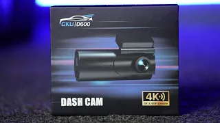 GKU D600 4K Ultra HD Wifi Dash Cam