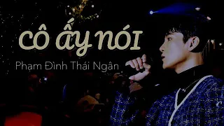 #NimNim- Cô ấy nói (karaoke) - Phạm Đình Thái Ngân